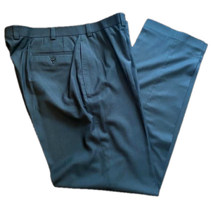 EUC Calvin Klein Black Flat Front Pant 38 x 34